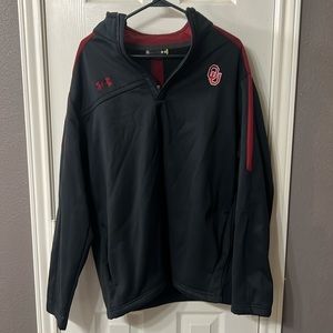 Under Armour OU pullover long sleeve jacket shirt size XL.